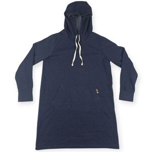 PENDLETON Oversized Hooded Sweatshirt Pullover Women's Size Medium Navy Blue